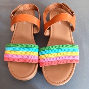 Girls size 5, Cat & Jack sandals